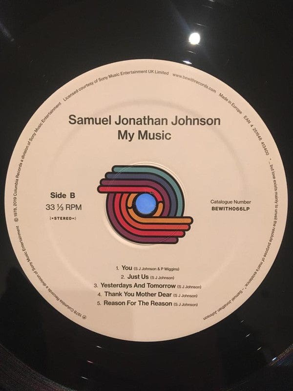 Samuel Jonathan Johnson - My Music (LP) | eBay