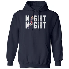 Night Night Curry Inspired Basketball Design USA Fans Unisex Hooded Sweatshirt