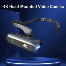 4K 30FPS Action Camera Head Mounted With EIS Anti-Shake, 120° Wide Angle