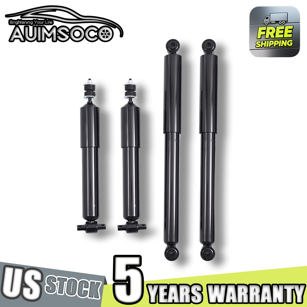 For 1999-2006 Chevrolet Silverado 1500 RWD Front & Rear Gas Shock Absorbers