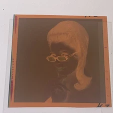 CHEESECAKE COLOR TRANSPARENCY Original Mid Century WOMAN Nude