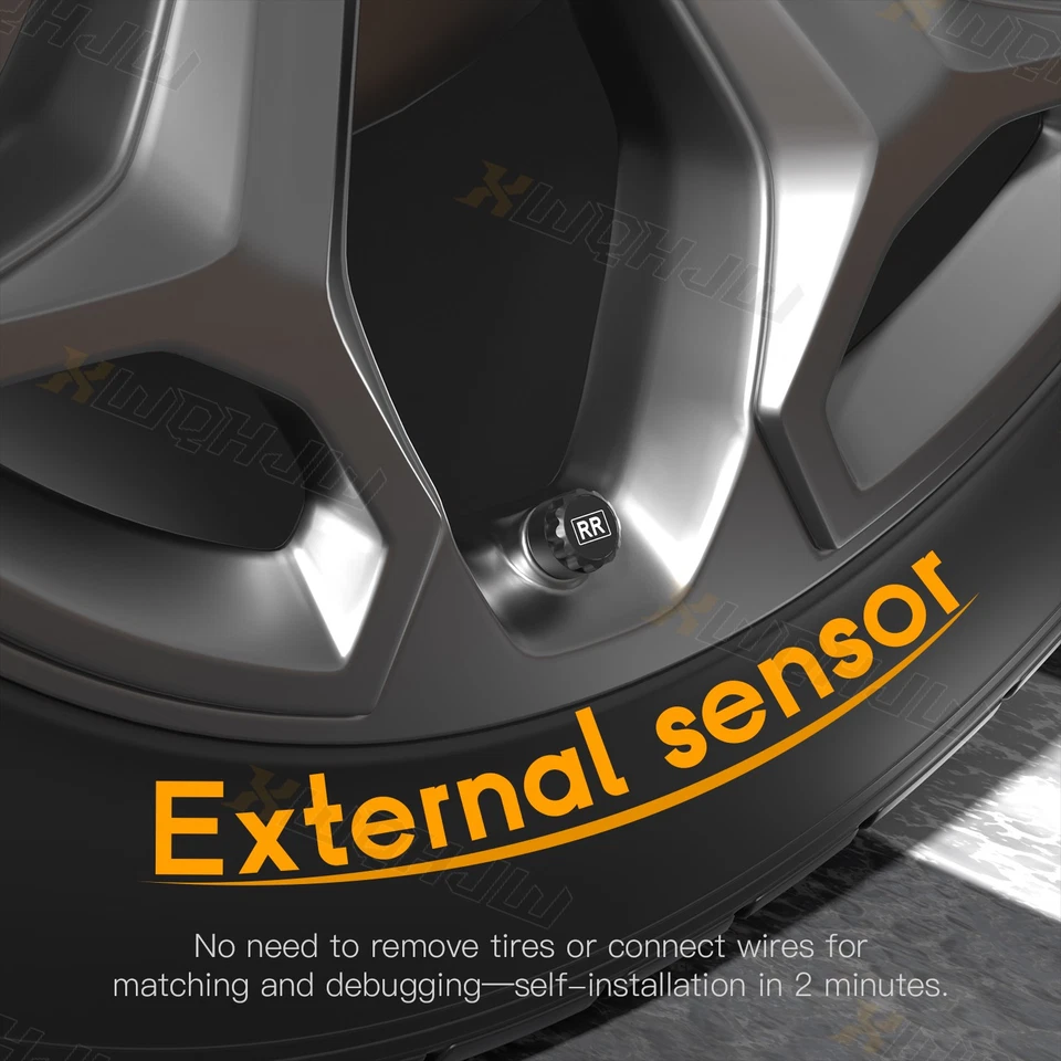 Sensor de presión de neumáticos con 4 sensores externos para Hyundai Sonata 2011-2014 Foto 4 de 4