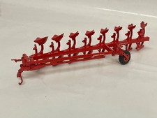 1/32 Scale gregoire besson 8 Furrow plough Tractor tracteur scratch built