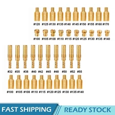 Carburetor 30Pc Main Jets+10Pc Slow Jets/Pilot Jet Kit For PWK Keihin Carbs