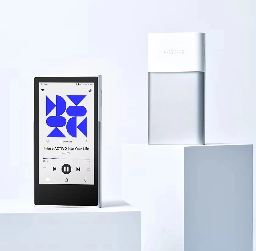 Activo P1 High Res DAP una marca de Astell & Kern y un juego Vocano Silver - Imagen 2 de 4