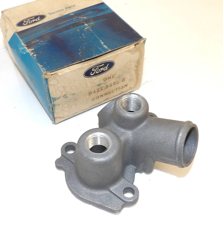 1974 年福特野马 Pinto Capri NOS 2.8L 热门房水口连接器 — 第 2/4 张图片
