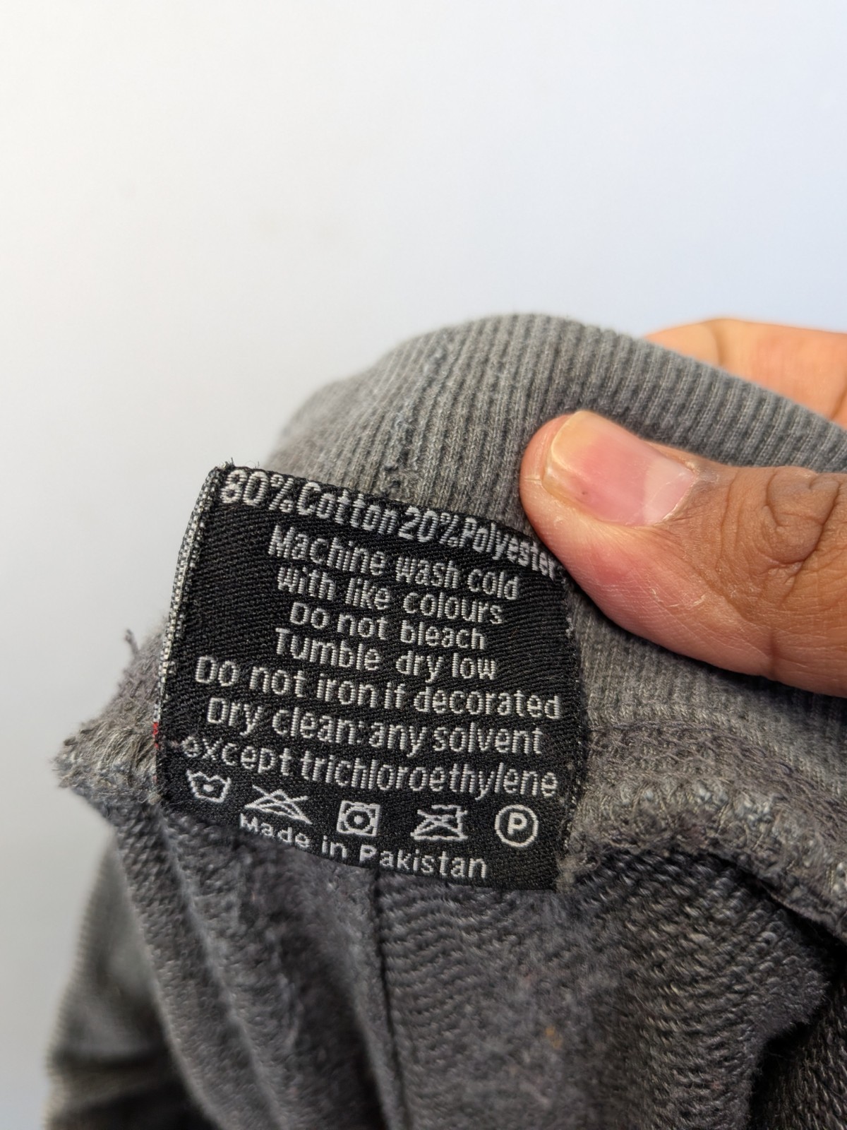 Young La Mens Medium Grey Pull String Sweatpants … - image 5