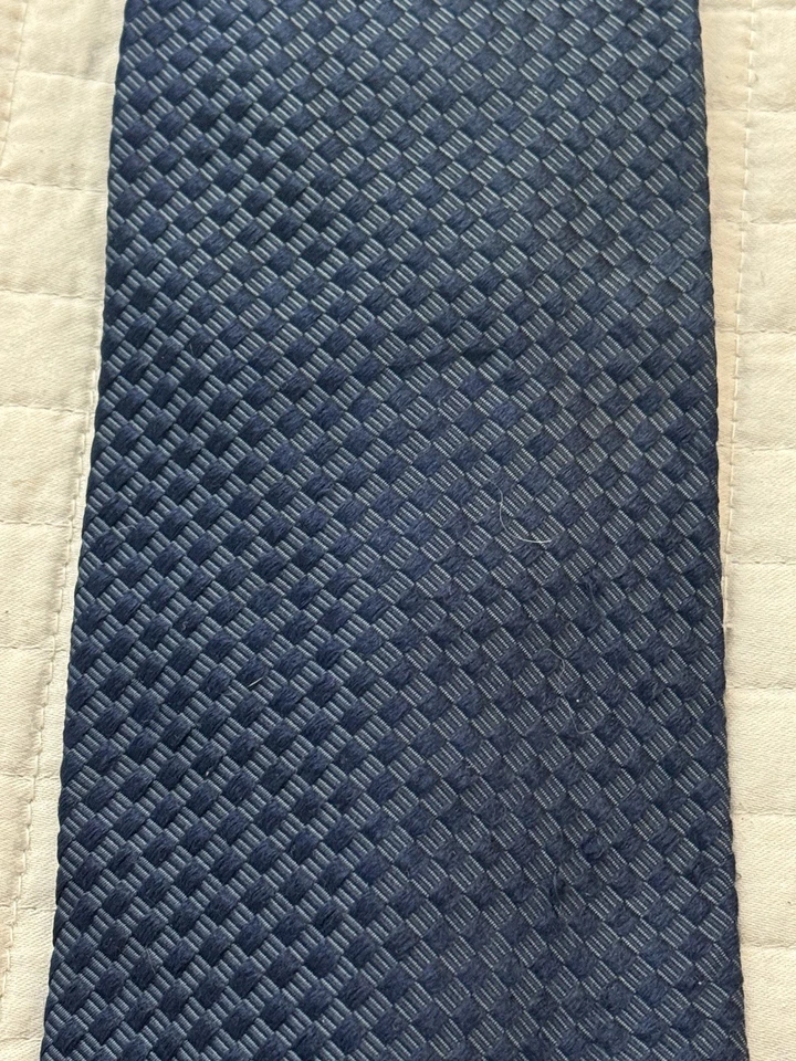 Corbata de lujo vintage azul Gucci 100 % seda Foto 2 de 4