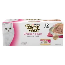 Purina Fancy Feast Chicken Feast Classic Paté Chicken Flavor Wet Cat Food Cans