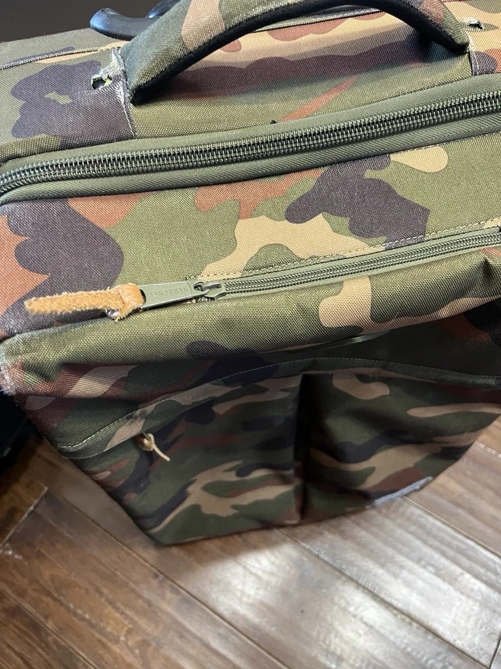 "Maleta con ruedas Herschel Supply Co equipaje de mano suave camuflaje 22""" Foto 4 de 4