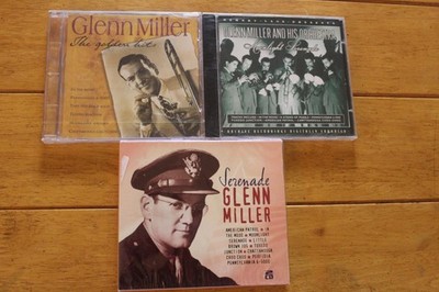 Glenn Miller 3 CD Album Lot Golden Hits Moonlight Serenade Jazz Swing Big Band