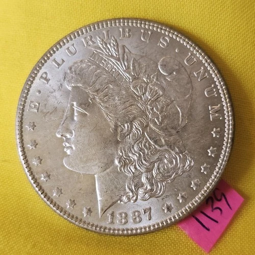 VIDEO👀🚚⚡️🔥GORGEOUS🔥1887 Morgan Dollar BRILLIANT Uncirculated Luster BU MS++