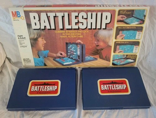 Battleship - Milton Bradley - Classic Naval Strategy Game - Complete - Vtg 1981