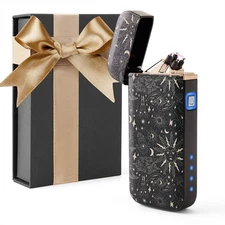 Electric Arc Lighter USB Rechargeable Windproof Flameless Plasma Lighter Gifts