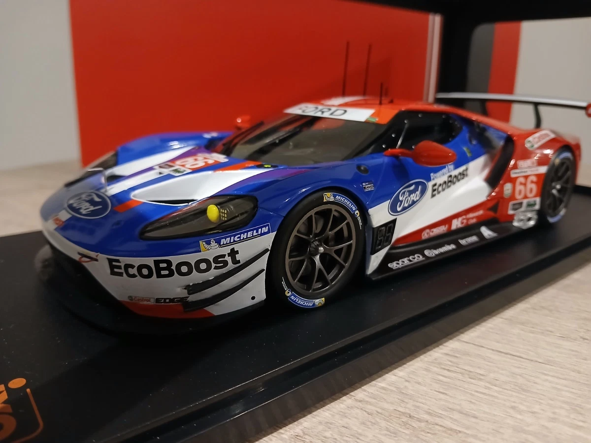 Modellino Ford GT Supercar 2017-2022 Scala 1:64: Pressofuso Argento, Edizione Limitata