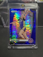 Dearica Hamby 2024 Panini Prizm WNBA BLUE PULSAR PRIZM Card #19 /199 SPARKS