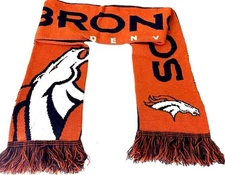 NEW Authentic NFL/NCAA Team Color Cold Weather Scarf Forever Collectibles