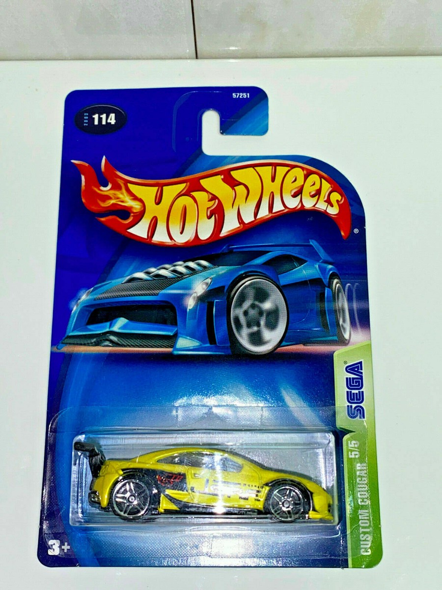 2003 Hot Wheels Sega Series Full Set 5 Cars NIP #110,#111