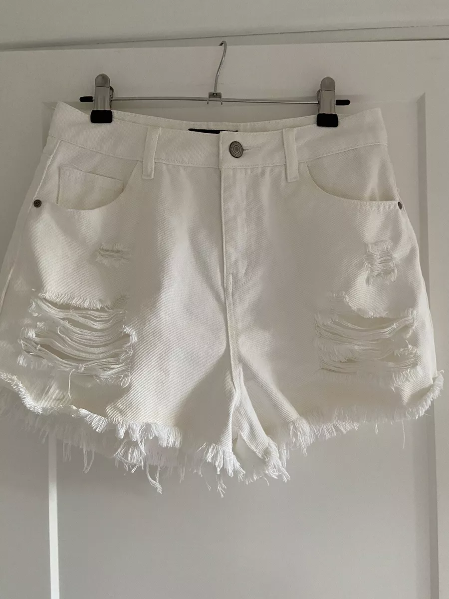 White Denim Shorts. Size 10 Riley Jay Jays Denim Shorts Women s