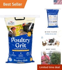 Versatile Poultry Grit, 25 lbs - Ideal for Healthy Digestion in All Breeds