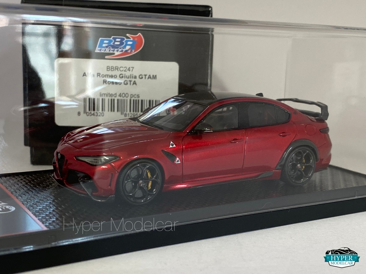 Bbr Models 1/43 Alfa Romeo Giulia Gtam 2020 Rosso Gta