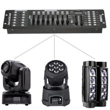 192 Channels Operator Console Controller DMX-512 Fit Stage Lighting DJ Light New