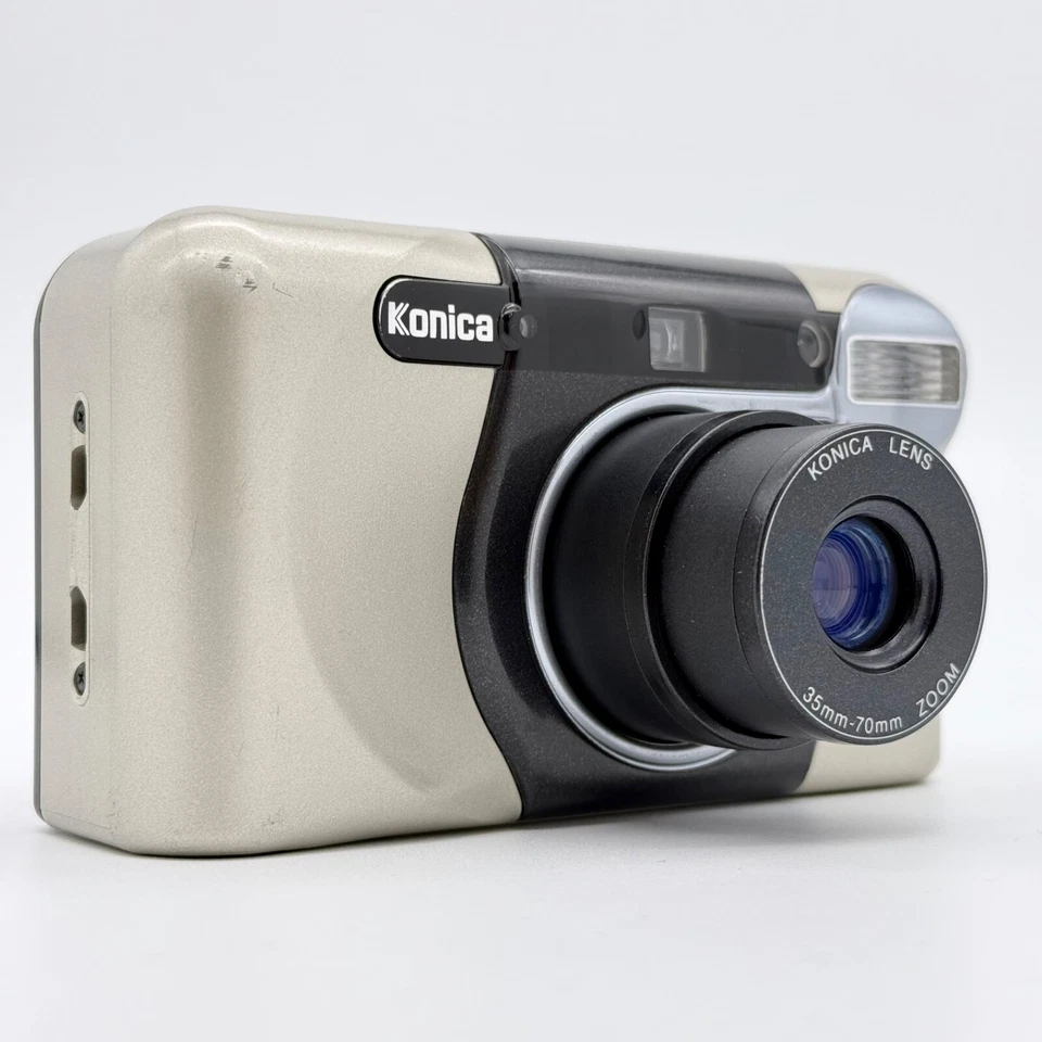 Konica Z-Up 70 Super Point & Shoot Film Flash Camera 35mm 70mm - Tested - Image 3 of 4