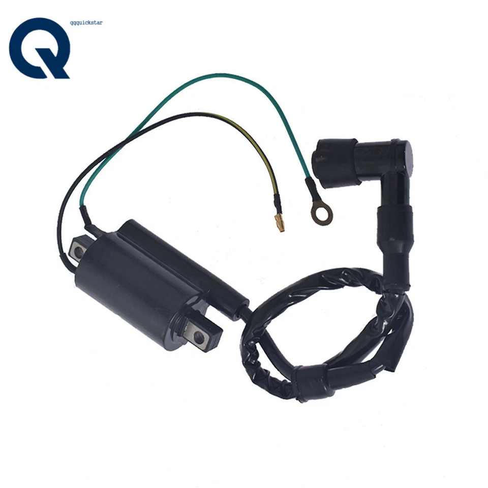 Juego de bobinas de encendido con tapas de enchufe para Honda CB350 CL350 SL350 CB360 Foto 4 de 4