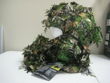 Leafy 3D Facemask Hood Hat Deer Turkey Bow Hunting Camo Mothwing Mask