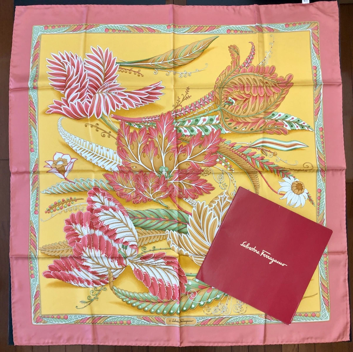 Salvatore Ferragamo Silk Scarf