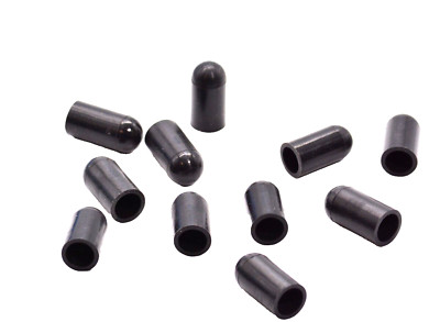 Hi Temp 3/8'' ID Silicone Caps  Vacuum  Blanking  Masking Tubing   25 per Package