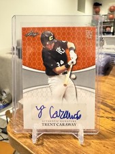 2022 Leaf Perfect Game Trent Caraway Prospect Auto #1/1 Proof 2025 Lottery Pick