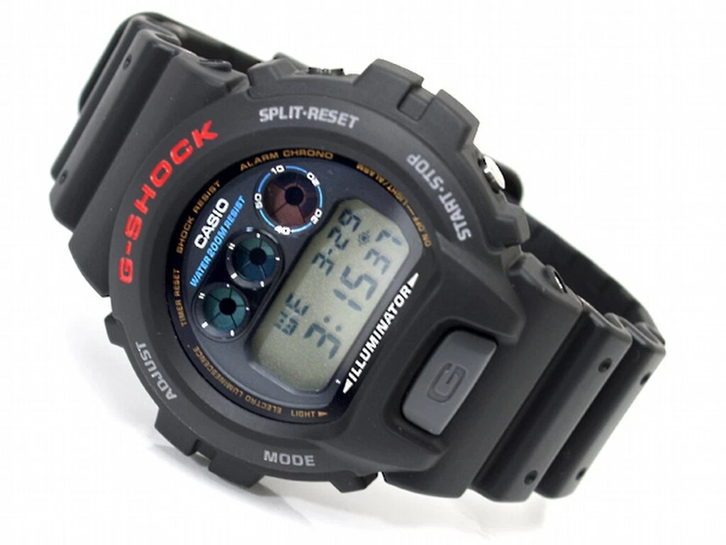 Casio G-Shock DW-6900-1V Digital Mens Watch Diver Illuminator