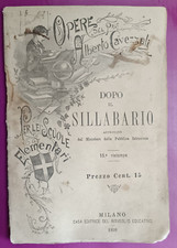 WERKE VON A. CAVEZZALI, NACH DER SILBE X GRUNDSCHULEN - MAILAND 1898-12734