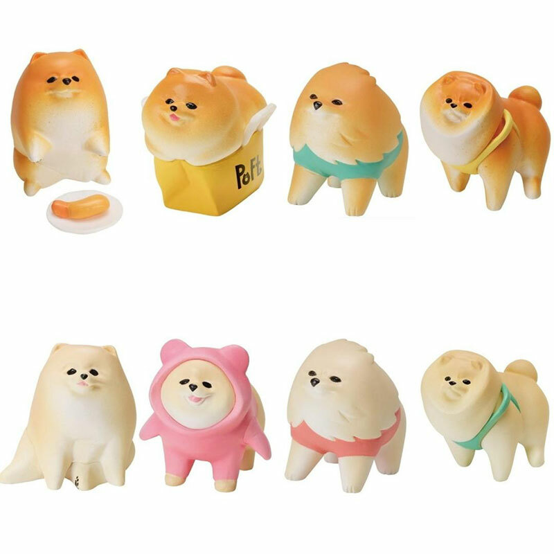 Animal Attraction Pomeranian Walk Mini Figure Collection | eBay