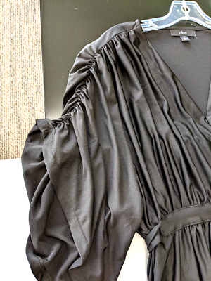 Ellos Women's Size L Knit Tie-Back Black Maxi Dress 55.5 in. Long NWOT |  eBay