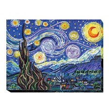 Bead Embroidery Kit Starry night Beaded stitching DIY Abris Art Bead needlepoint