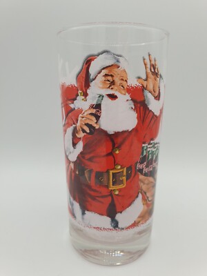 Coca Cola Weihnachtsglas Burger King Weihnachten Santa Claus Weihnachtsmann Glas