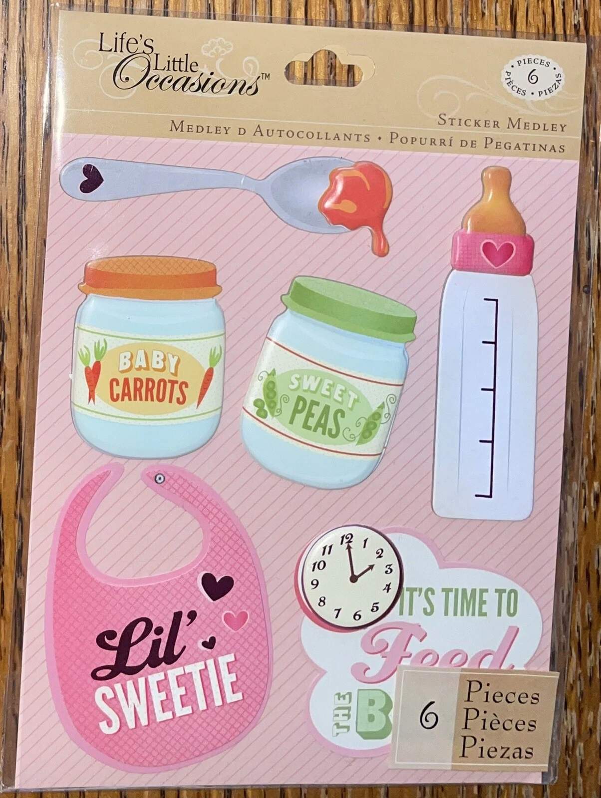 RARE K&Company Life’s Little Occasions Lil Sweetie Baby Girl Food Jar Eat Bottle