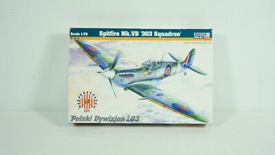 Mister Craft 1:72 Model Plane Kit British Spitfire 303 Squadron Item 042035 W20