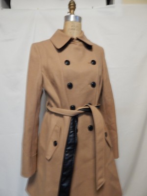 dkny camel coat