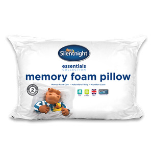 Silentnight Memory Foam Core Pillow Hypoallergenic Supportive