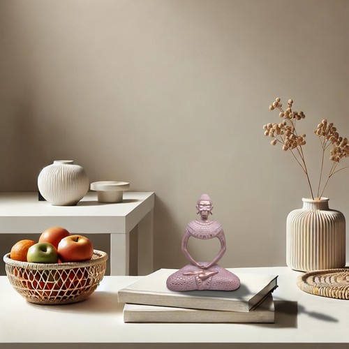 7.8" Brass Buddha Statues: Exquisite Craftsmanship, Spiritual Support, and Cu... - Picture 4 of 6