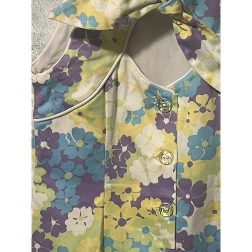 HYPE Floral Dress Sleeveless Cutout Back Casual Spring Party Girl's Size 6 New - Picture 11 of 16