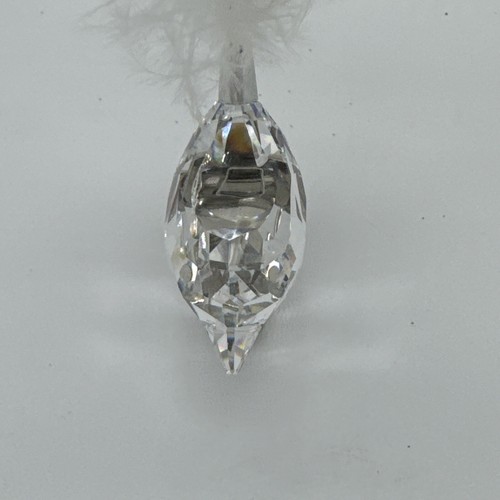 Swarovski Crystal Winter Bird Clip Ornament 2007 Feather - Picture 7 of 15