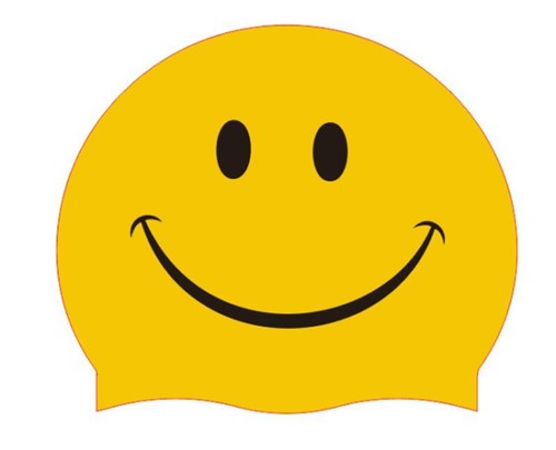 Eastern Watersports Smiley Silicone Swim Cap | eBay