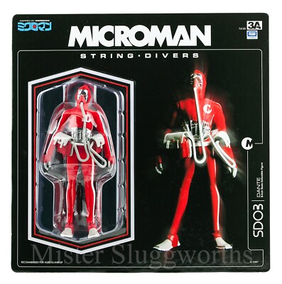 ミクロマン SD04 サム ThreeA MICROMAN 3A レア NEW 3A Microman Micronauts Ashley Wood String Divers SD00 - SD05