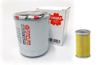 Öl- & Kraftstofffilter für Denyo DLW-400 mit Kubota D1105-K3B Motor