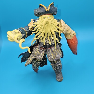 Disney Pirates of the Caribbean DAVY JONES SNAP CLAW & JACK SPARROW Missing Hat
