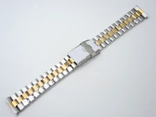 NEW 20MM TWO-TONE BRUSH FINISH MIDDLE LINK BRACELET TAG HEUER 2000 WK1120 WATCH